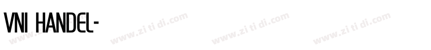 Vni Handel字体转换